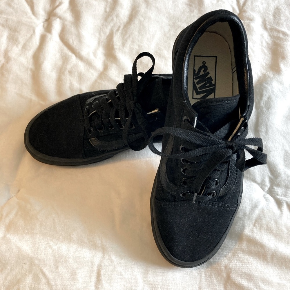 Vans EUC Old Skool Canvas Black Shoes
